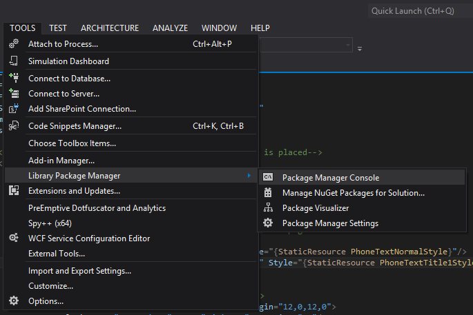 Как открыть package manager console visual studio 2019